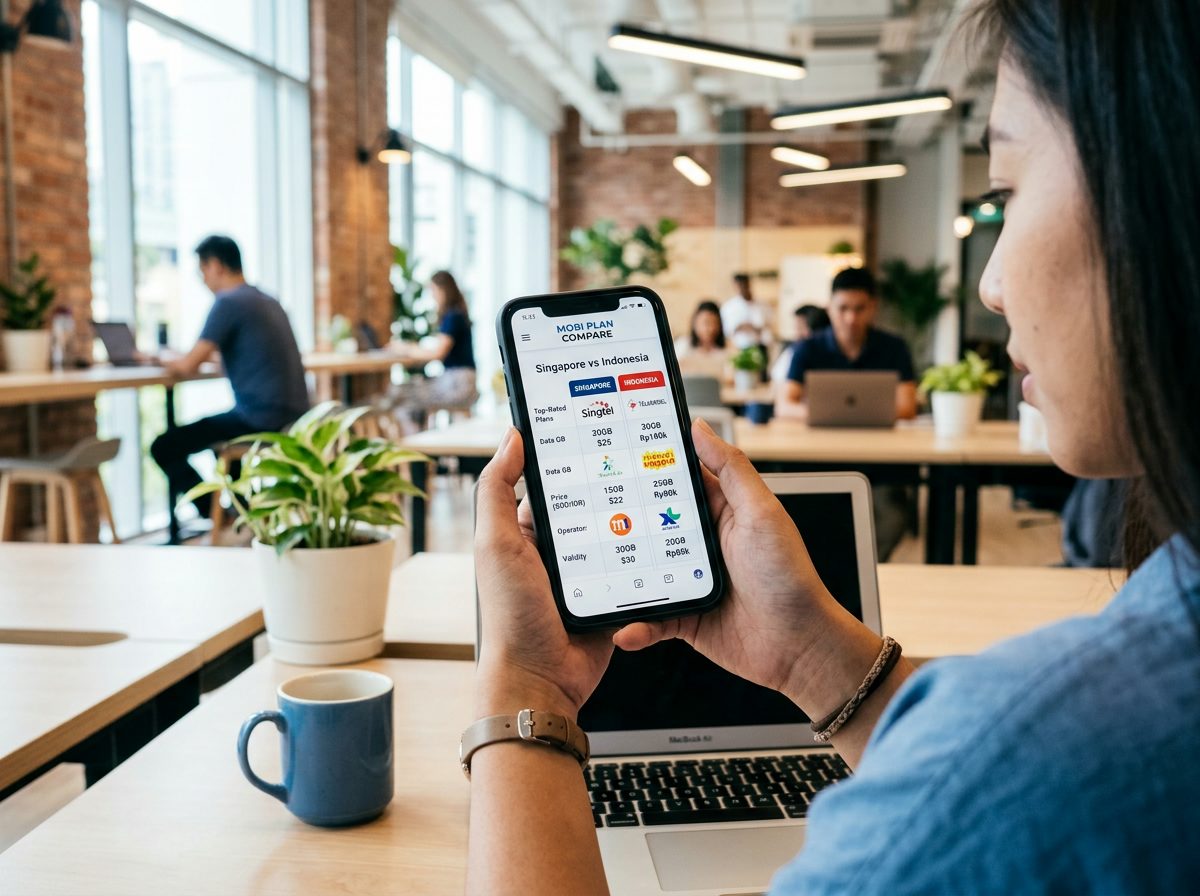 Mobile operator guides for Singapore and Indonesia